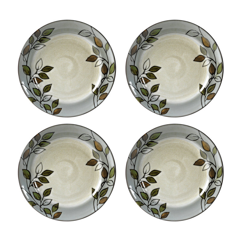 Pfaltzgraff Rustic Leaves 16 Piece Dinnerware Set, Service for 4 & Reviews Wayfair